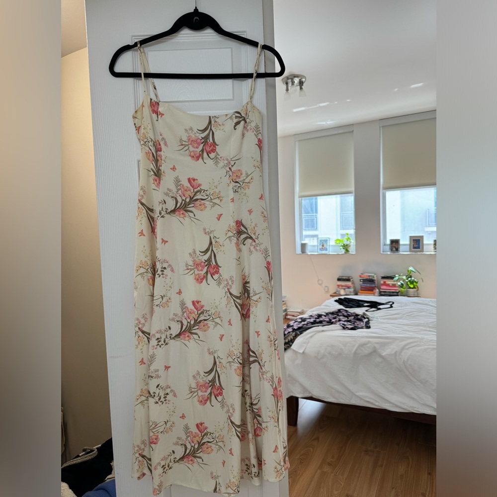 Reformation floral maxi dress